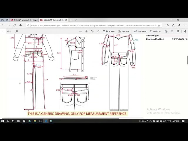 Video 9 | Jumpsuit Pattern Making Course | Step-by-Step Tutorials