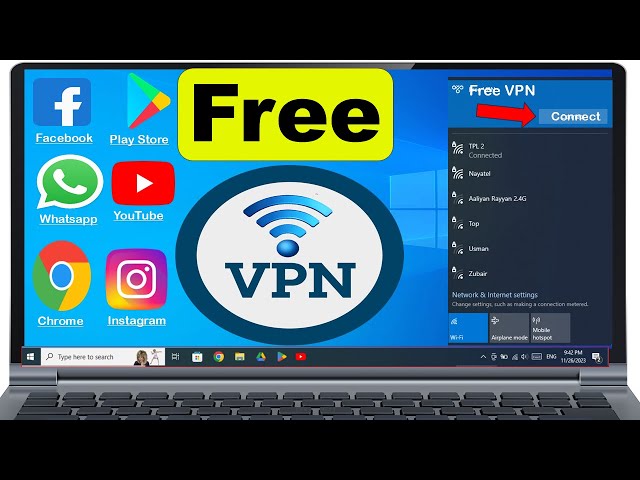 Laptop Me VPN Kaise Lagaye | Free VPN For PC | How to Add VPN on PC Windows