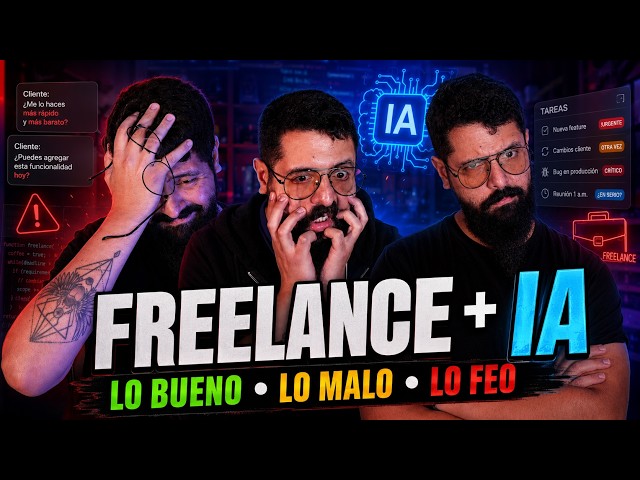 🤖 Ser freelance con IA: lo bueno, lo malo y lo feo - Programación en español