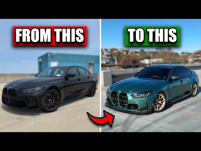 CONSTRUYENDO UN BMW G80 M3 EN 10 MINUTOS