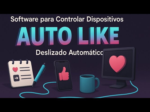 🤖 Software para Controlar Dispositivos Android con Auto Like y Deslizado Automatico 🤖