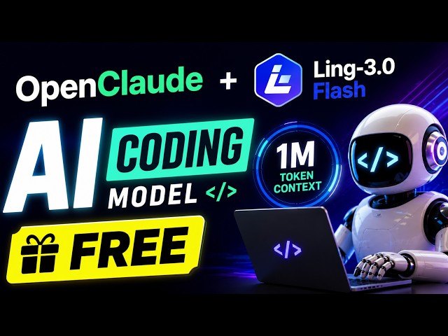 Openclaude + Ling-3.0-Flash (FR*EE) : The Next-Generation AI Coding Model with 1M Token Context