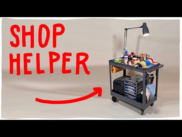 I Made a Little Helper To Keep My Shop Clean