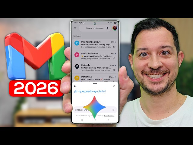 Updating Gmail in 2026 and... Wow, this is crazy! 🤯 Gmail with Gemini 3