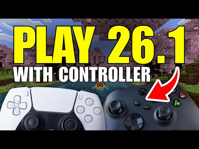 How To Play Minecraft Java 26.1 With Controller - Full Guide