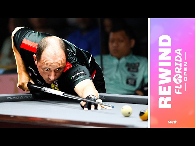 Shane Van Boening vs Marvin Asis | Vintage SVB! |  Florida Open Rewind (2025)