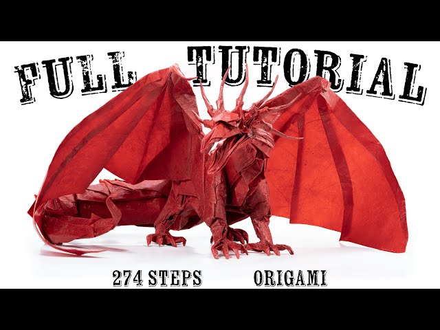 Origami Ancient Dragon (Satoshi Kamiya) The Ultimate Tutorial