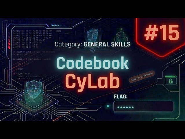 How to Solve Codebook CyLab - General Skills