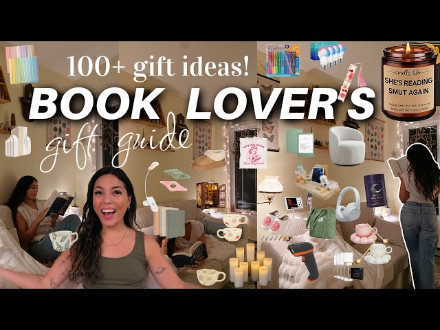 The Ultimate Book Lover's Gift Guide 💌✨🎄 *100+ gift ideas* recs, stocking stuffers, big/small gifts!