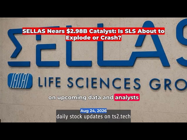 SELLAS Nears $2.98B Catalyst: Is SLS About to Explode or Crash? #Biotechnology #NASDAQSLS