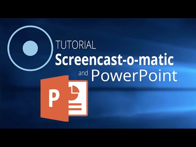 How To Record Powerpoint with ScreenPal (formerly Screencast-o-matic) (Free)
