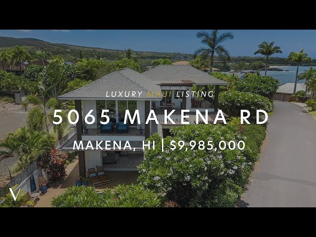 🏡 Inside a $10M Makena, Maui Estate | 5065 Makena Rd Property Tour 🌊