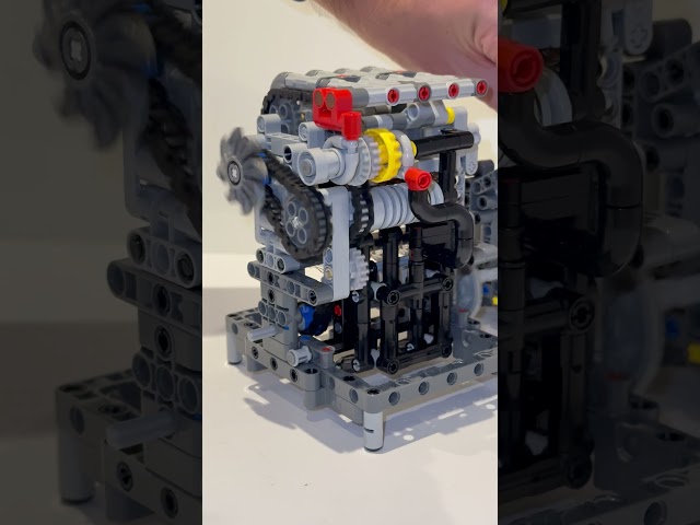 Turbocharged LEGO 16v Twin Cam DOHC Engine | Custom LEGO MOC Build