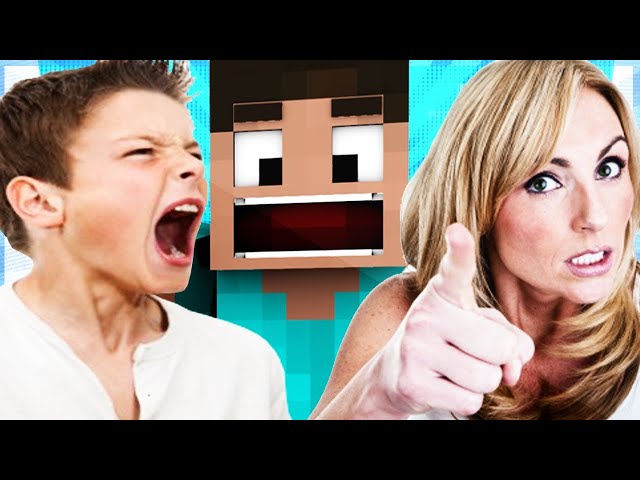 ANGRY KID HITS MOM OVER MINECRAFT! (MINECRAFT TROLLING)