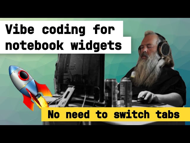 The joy of vibe-coding in Python notebooks