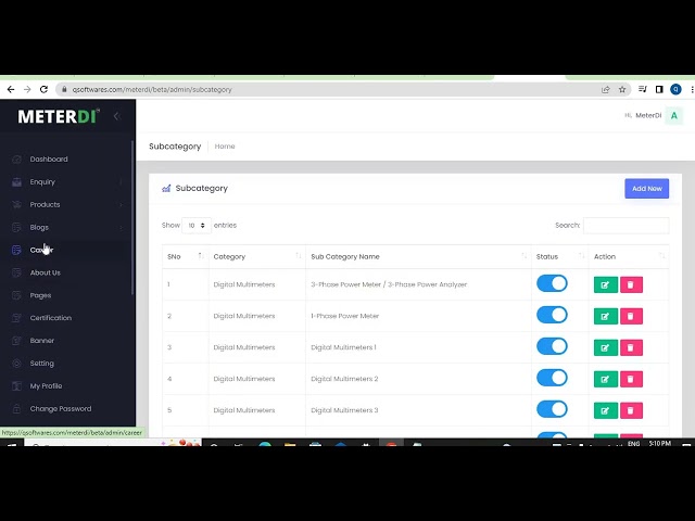 Admin panel in Laravel php