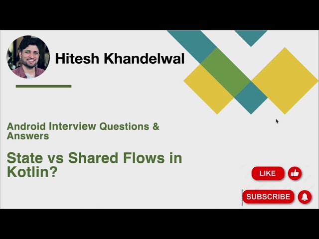 StateFlow vs SharedFlow | Kotlin Flow Explained with Android Examples