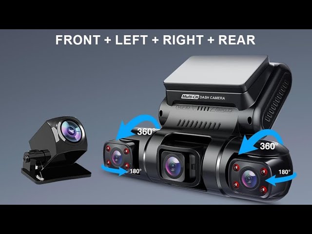 How To Install PRUVEEO 360 Degree View 4 Channel Dash Cam In Toyota Tundra SR5