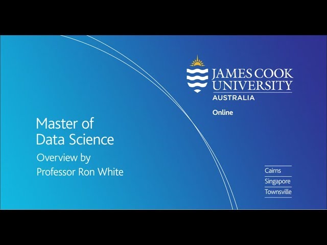 Master of Data Science Course Overview: Professor Ron White
