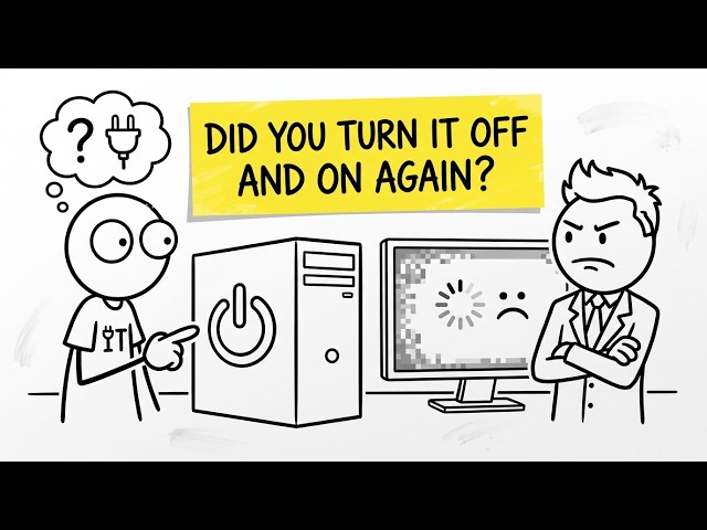 DID YOU TURN IT OFF AND ON AGAIN? (The IT Helpdesk Nightmare) SE2EP2