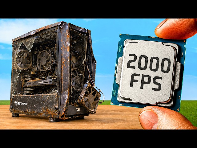 Can a Dumpster PC Reach 2000 FPS?!