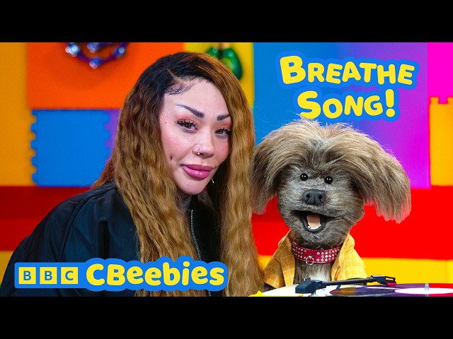 Calming Breathing Song for Kids | Back to School Feelings | Mutya Buena & Dodge | CBeebies 🌈✨