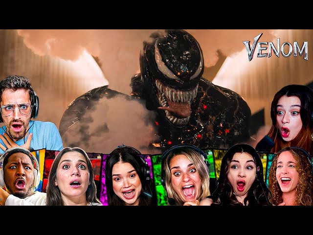 TOP "Venom getting swatted” Reactions! Venom (2018) Movie Reaction *First Time Watching*