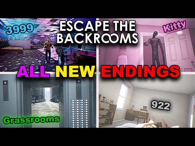 Escape the Backrooms - All New Endings - Walkthrough
