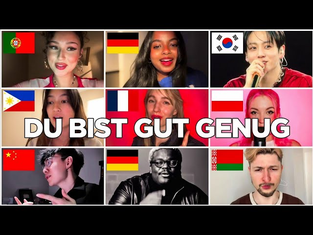 DU BIST GUT GENUG - BLUMENGARTEN · KITSCHKRIEG - Who Sang It Better (20 Different Countries)
