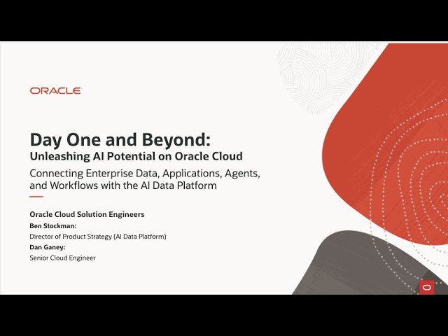 D1&B-Connecting Enterprise Data, Applications, Agents, and Workflows with AI Data Platform