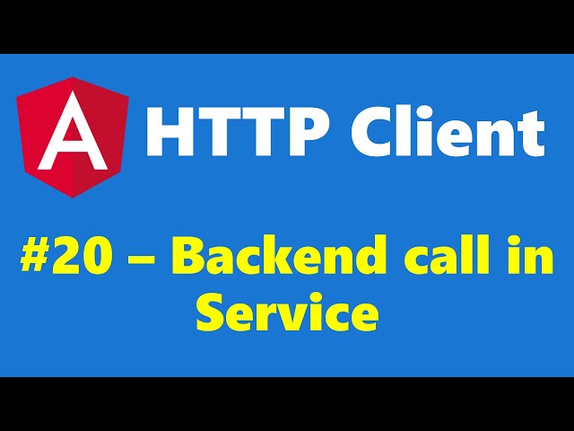 #16.20 - Including list() function in service - HTTP Client - Angular Series