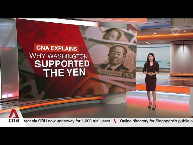 CNA Explains: Why the US stepped in to prop up the Japanese yen