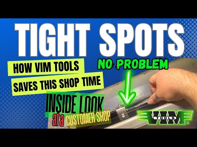 How VIM Tools Makes Tight Access Easy For This Shop: Real World Look At Our Tools In Use
