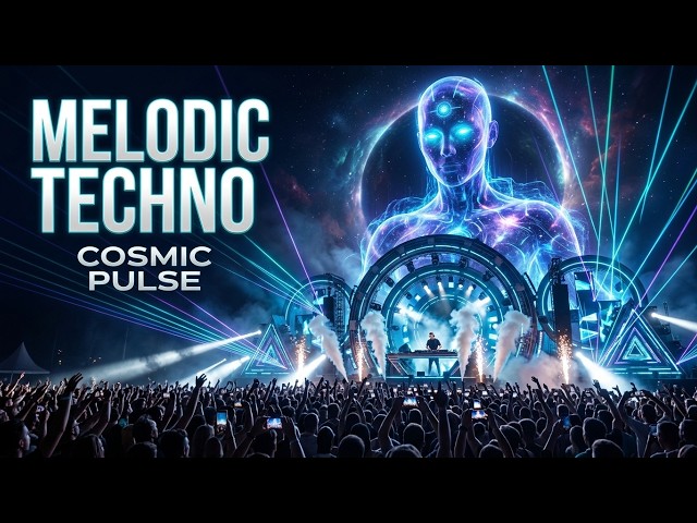 Melodic Techno Mix 2026 🔥 Cosmic Pulse | 1 Hour Epic Futuristic Festival