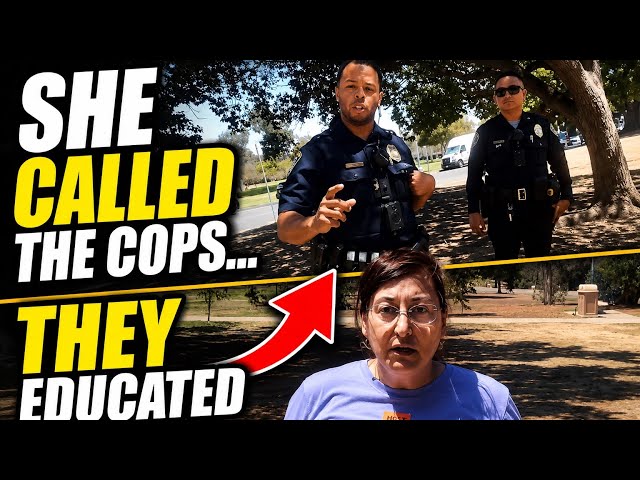 FIRESTARTER KAREN INTERRUPTS 1A AUDIT TIMELAPSE | POLICE RESPOND AND EDUCATE