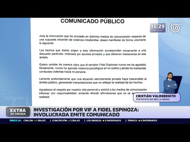 BREAKING | Domestic Violence Investigation into Fidel Espinoza: Woman Involved Issues Statement