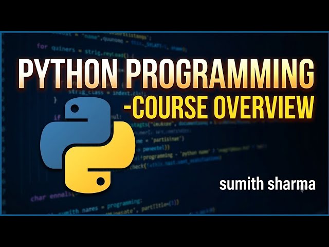Python Course Overview | Complete Python Programming Course for Beginners to Advanced