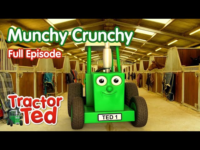 Munchy Crunchy 🥕🧑🏻‍🌾 Tractor Ted Full Episode | Big Machines & Tractors For Kids