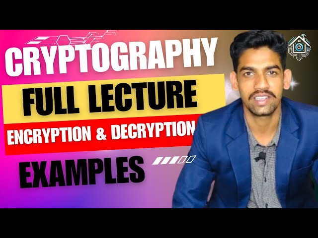“Cryptography Explained | Learn Encryption, Decryption, and Cybersecurity Basics”