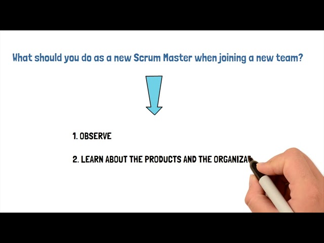 #Shorts: 3 things for Scrum Masters to do First When Starting in a New Scrum Team