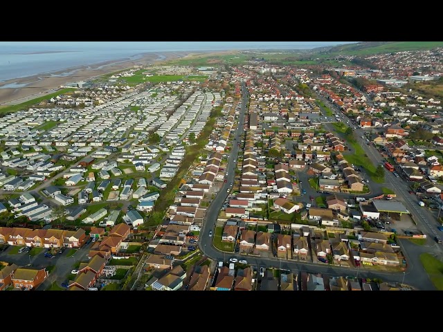 PRESTATYN: From The Air - Green Lanes to Warren Drive