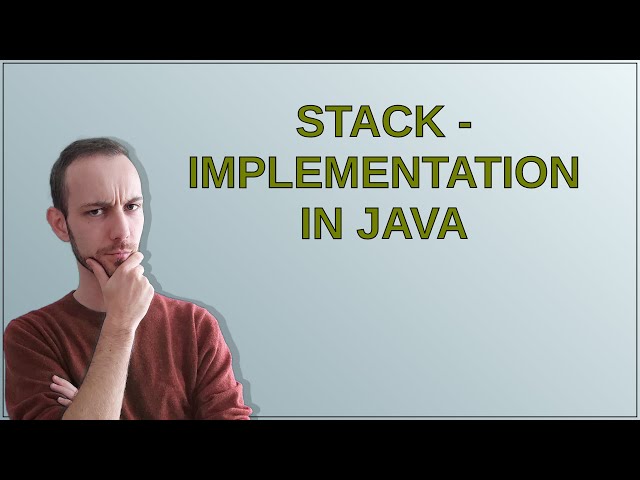 Codereview: Stack - implementation in Java