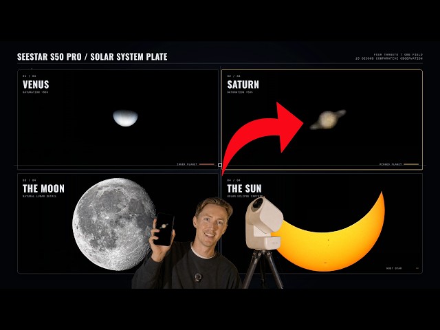 The Seestar S50 Pro Is Almost a Planetary Telescope... 🪐🤔🔭