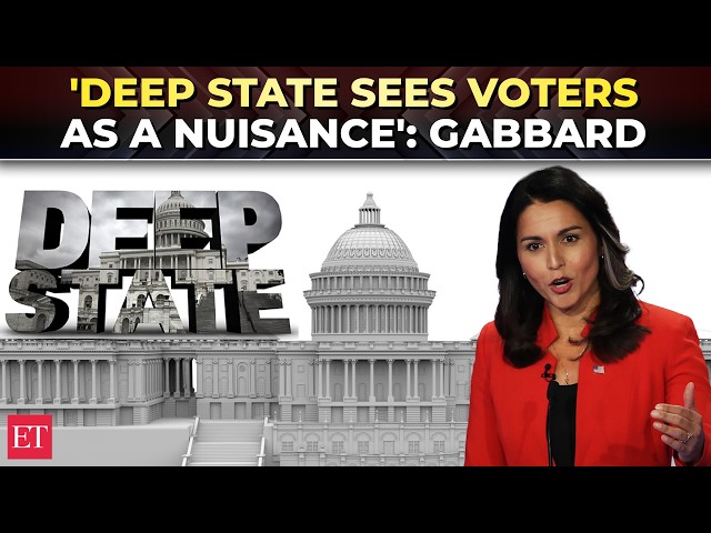 'Deep State operates quietly below surface': Gabbard warns Americans of major threat in fiery speech
