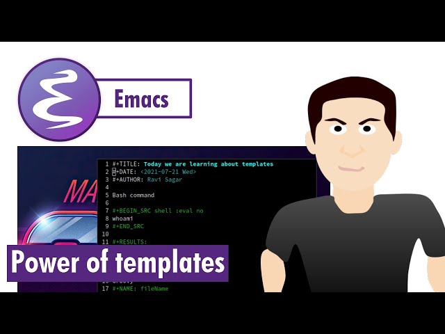 Org-mode - Power of templates