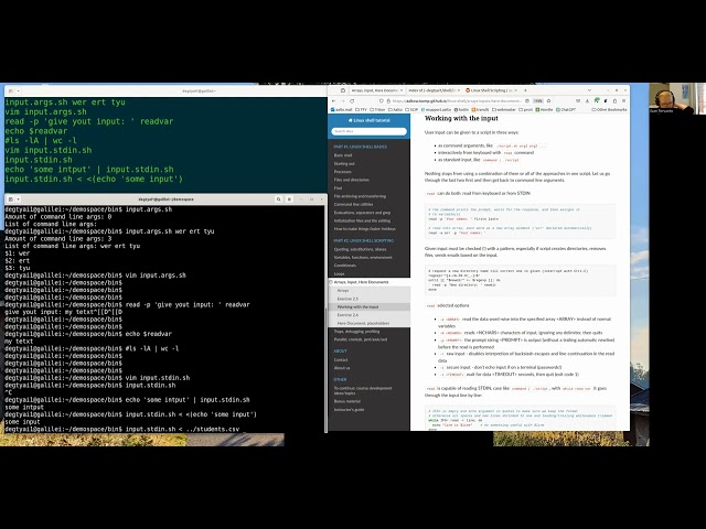Day 3 (input, here docs, traps, parallelization) - Linux shell scripting 2024