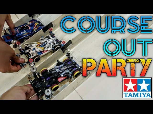 TAMIYA COURSE OUT PARTY【ミニ四駆】Mini 4WD Tamiya Indonesia #151