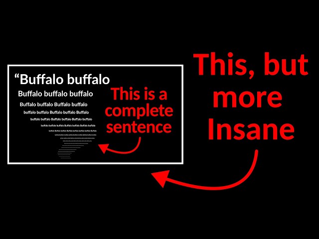 Every buffalo from my buffalo video, but they get 0.7% faster each time