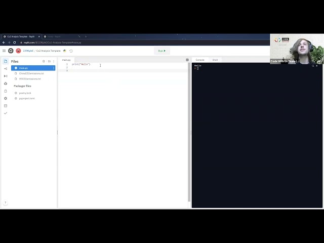 Code With Us - Python Class
