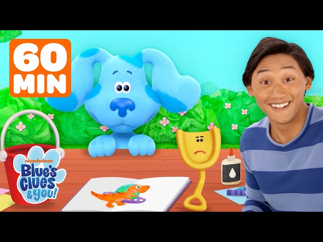 Blue & Josh Help Navigate Big Feelings for 1 HOUR! 🩵 | Blue's Clues & You!